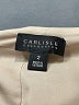 Carlisle Solid Tan Wool Skirt Size 2 - photo 4