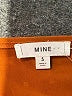Mine 100% Polyester Orange Long Sleeve Blouse Size S - photo 7
