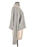 Pink Rose Gray Turtleneck Sweater Size L - photo 4