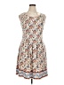 Max Studio Paisley Ivory Casual Dress Size XL - photo 1