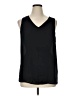 Apt. 9 100% Polyester Black Sleeveless Blouse Size XL - photo 1