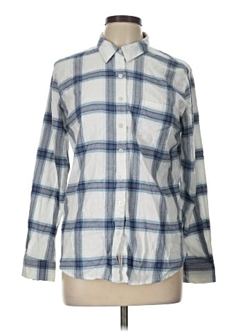 Weatherproof Long Sleeve Button-Down Shirt (view 1)
