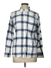 Weatherproof Plaid Blue Long Sleeve Button-Down Shirt Size L - photo 1