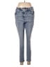 Express Hearts Blue Jeans Size M - photo 1