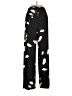 Max Mara Studio Floral Black Casual Pants Size 8 - photo 1