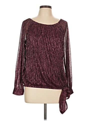 MSK Long Sleeve Blouse (view 1)