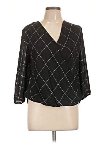 B.wear 3/4 Sleeve Blouse (view 1)