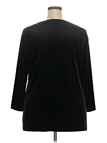 Rose + Olive 3/4 Sleeve Top (view 2)