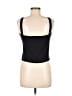 St. John Black Sleeveless Top Size M - photo 2