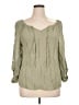 Unique Spectrum Green 3/4 Sleeve Blouse Size XL - photo 1