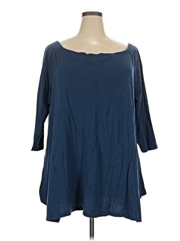 Roaman's 3/4 Sleeve T-Shirt (view 1)