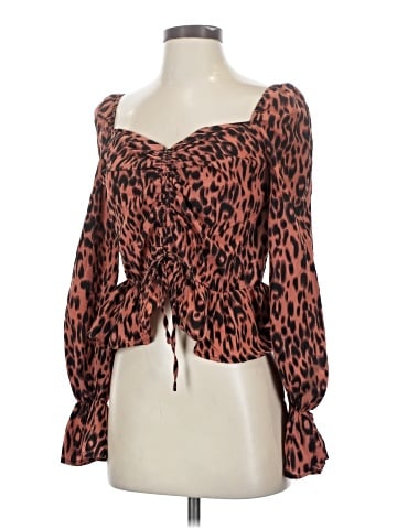 Nasty Gal Inc. Long Sleeve Blouse (view 2)