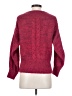 Sleeping On Snow Floral Burgundy Pullover Sweater Size S - photo 2