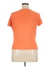 Talbots Orange Short Sleeve Silk Top Size XL (estimated) - photo 2