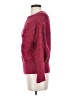 Sleeping On Snow Floral Burgundy Pullover Sweater Size S - photo 5