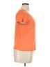 Talbots Orange Short Sleeve Silk Top Size XL (estimated) - photo 4