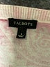 Talbots Paisley Pink Cardigan Size L - photo 7