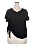 Xersion Black Short Sleeve Top Size XXL - photo 1