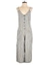 Dress Forum 100% Rayon Stripes Gray Jumpsuit Size S - photo 1