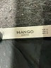 Mango 100% Polyester Stars Black Casual Skirt Size M - photo 4