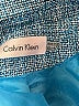 Calvin Klein 100% Cotton Tweed Teal Blazer Size 12 - photo 6