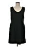 Uniqlo Solid Black Casual Dress Size M - photo 1