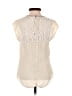Rebecca Taylor Ivory Sleeveless Blouse Size 0 - photo 2