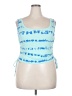 Forever 21 Blue Tank Top Size 2X - photo 1