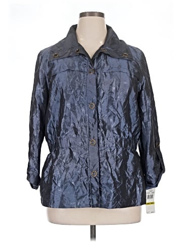 Lark Lane 3/4 Sleeve Button-Down Shirt (view 1)