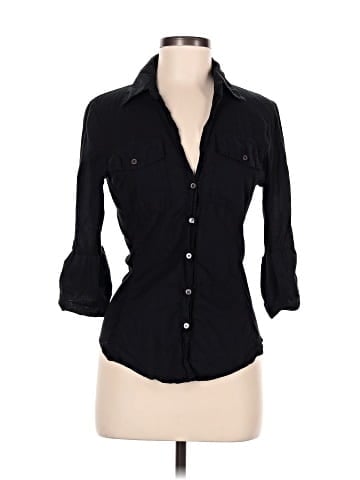 James Perse 3/4 Sleeve Button-Down Shirt (view 1)