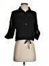 Bebe 100% Polyester Black 3/4 Sleeve Blouse Size XS - photo 1