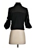Bebe 100% Polyester Black 3/4 Sleeve Blouse Size XS - photo 2
