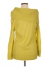 Elle Yellow Green Pullover Sweater Size L - photo 2