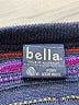Bella Print Blue Pullover Sweater Size XL - photo 7