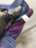 Bella Print Blue Pullover Sweater Size XL - photo 8