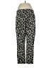 J.Crew Animal Print Gray Casual Pants Size 4 (petite) - photo 2