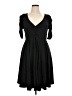 Torrid Solid Black Cocktail Dress Size 1X Plus (1) - photo 1