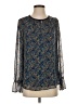 Daniel Rainn 100% Polyester Blue Long Sleeve Blouse Size S - photo 1