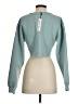 For Love & Lemons 100% Polyester Teal Cardigan Size S - photo 2