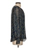 Daniel Rainn 100% Polyester Blue Long Sleeve Blouse Size S - photo 4