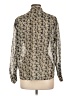 Hartford Paisley Silver Long Sleeve Blouse Size L (estimated) - photo 2