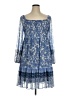 Just... Taylor Paisley Blue Casual Dress Size 14 - photo 1