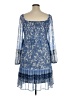 Just... Taylor Paisley Blue Casual Dress Size 14 - photo 2