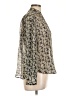 Hartford Paisley Silver Long Sleeve Blouse Size L (estimated) - photo 4