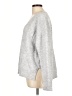 Lucky Brand Solid Gray Pullover Sweater Size L - photo 5