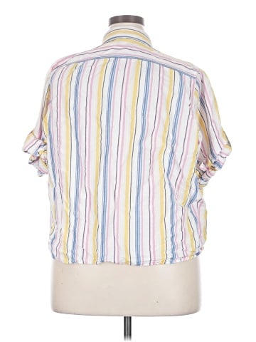 Lauren by Ralph Lauren Short Sleeve Button-Down Shirt (view 2)
