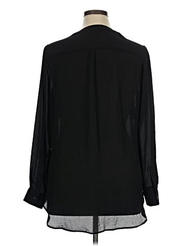 a.n.a. A New Approach Long Sleeve Blouse (view 2)