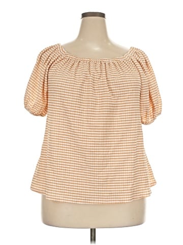 Lane Bryant Short Sleeve Blouse (view 1)