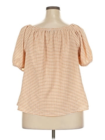 Lane Bryant Short Sleeve Blouse (view 2)
