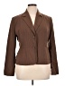 Chadwicks 100% Polyester Brown Blazer Size 16 - photo 1
